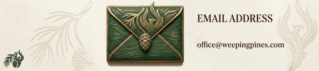 Weeping Pines Integrated Wellness, LLC email address: office@weepingpines.com