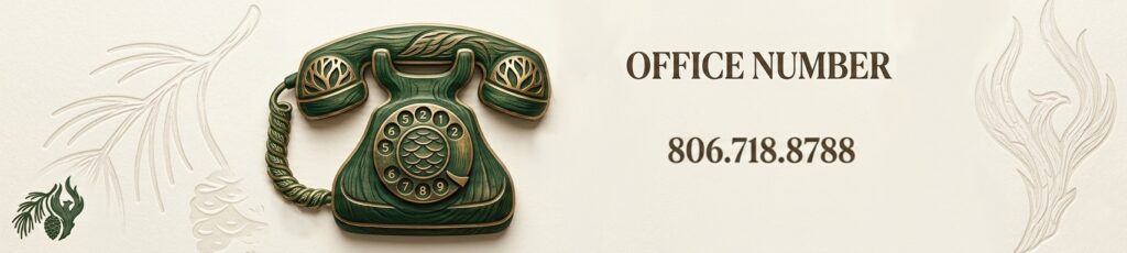 Weeping Pines Integrated Wellness, LLC office phone number: +1 806-718-8788